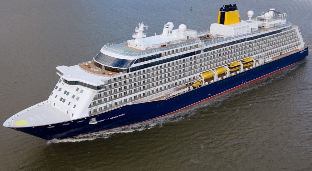 Cork Harbour Departure: SPIRIT OF ADVENTURE