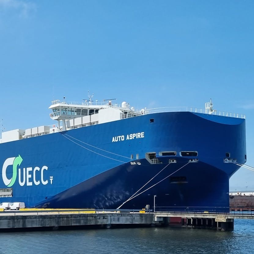 Transit: AUTO ASPIRE          entering English South Coast at The Dover Strait