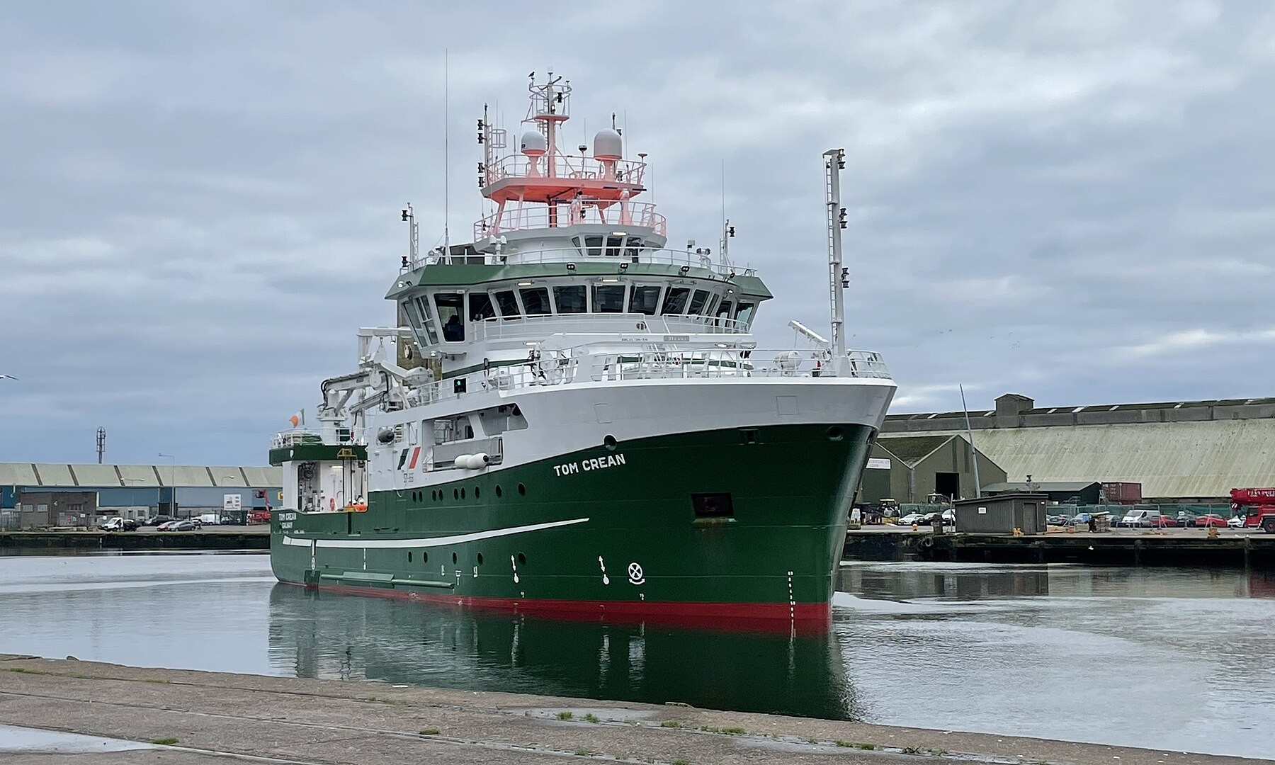 Cork Harbour Departure: TOM CREAN           