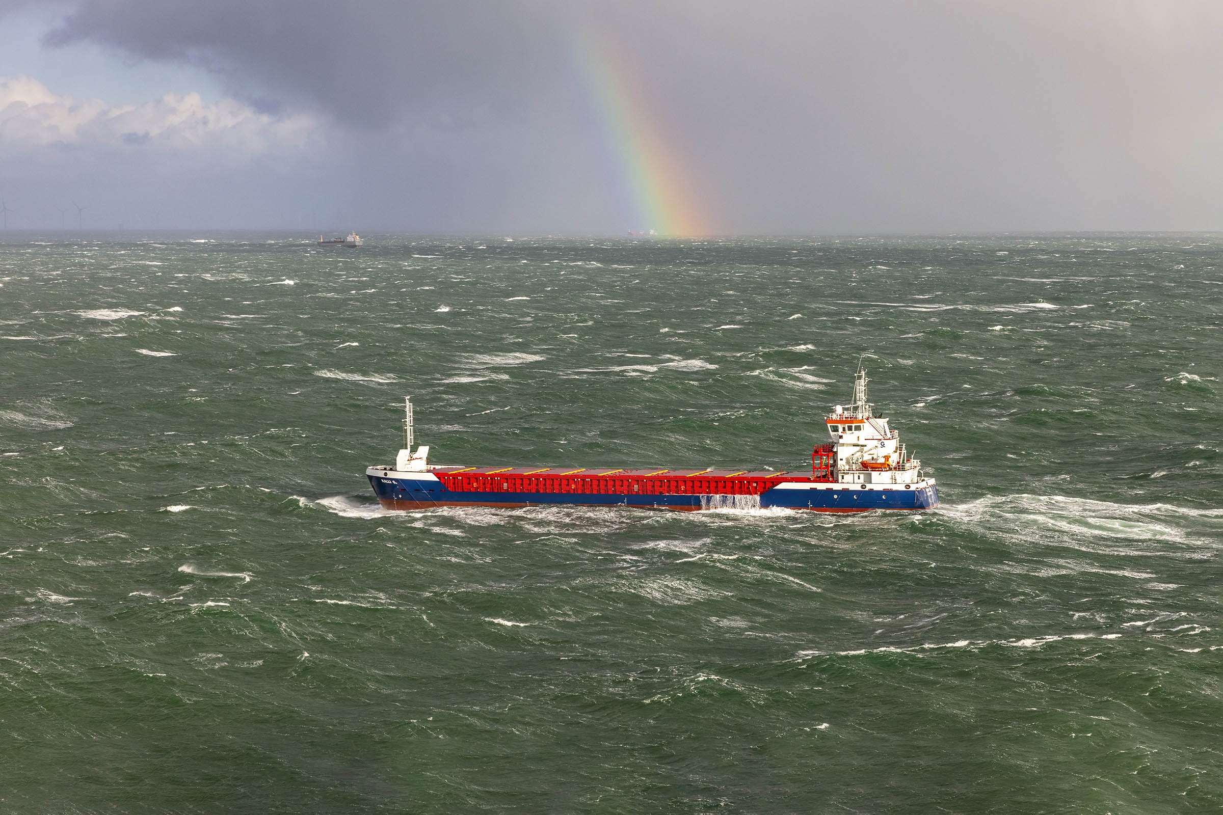Transit: KALLI G.             entering English South Coast at The Dover Strait
