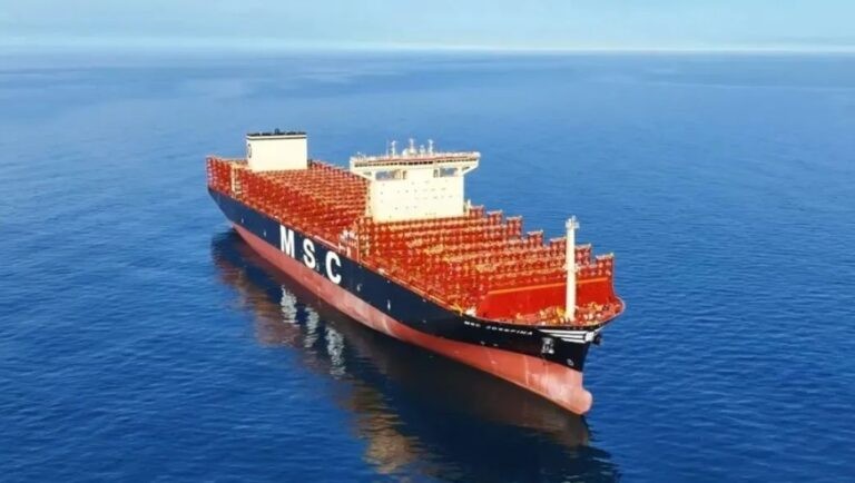 Felixstowe Arrival: MSC JOSEFINA        