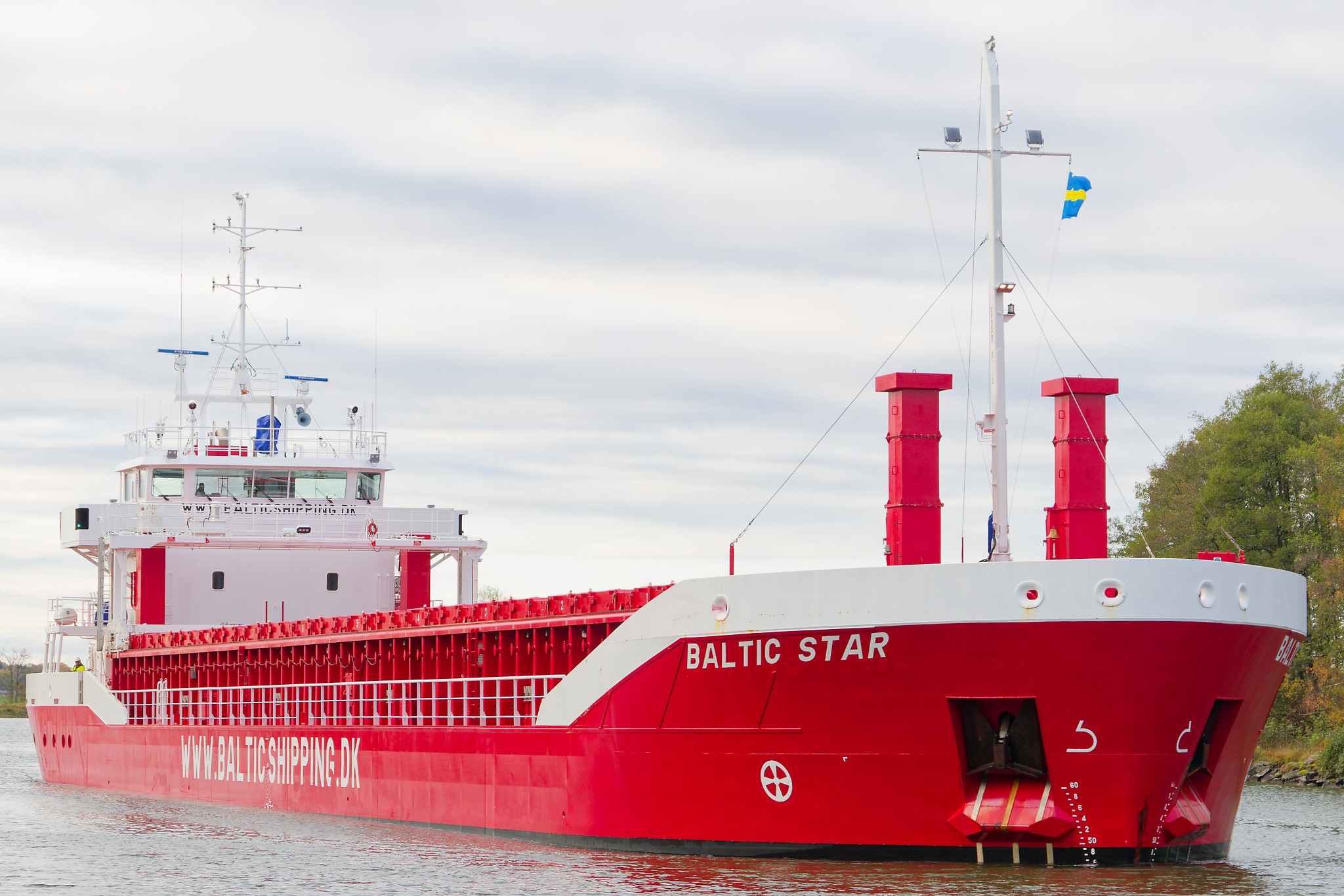  Irish Sea - BALTIC STAR transiting North Channel Belfast