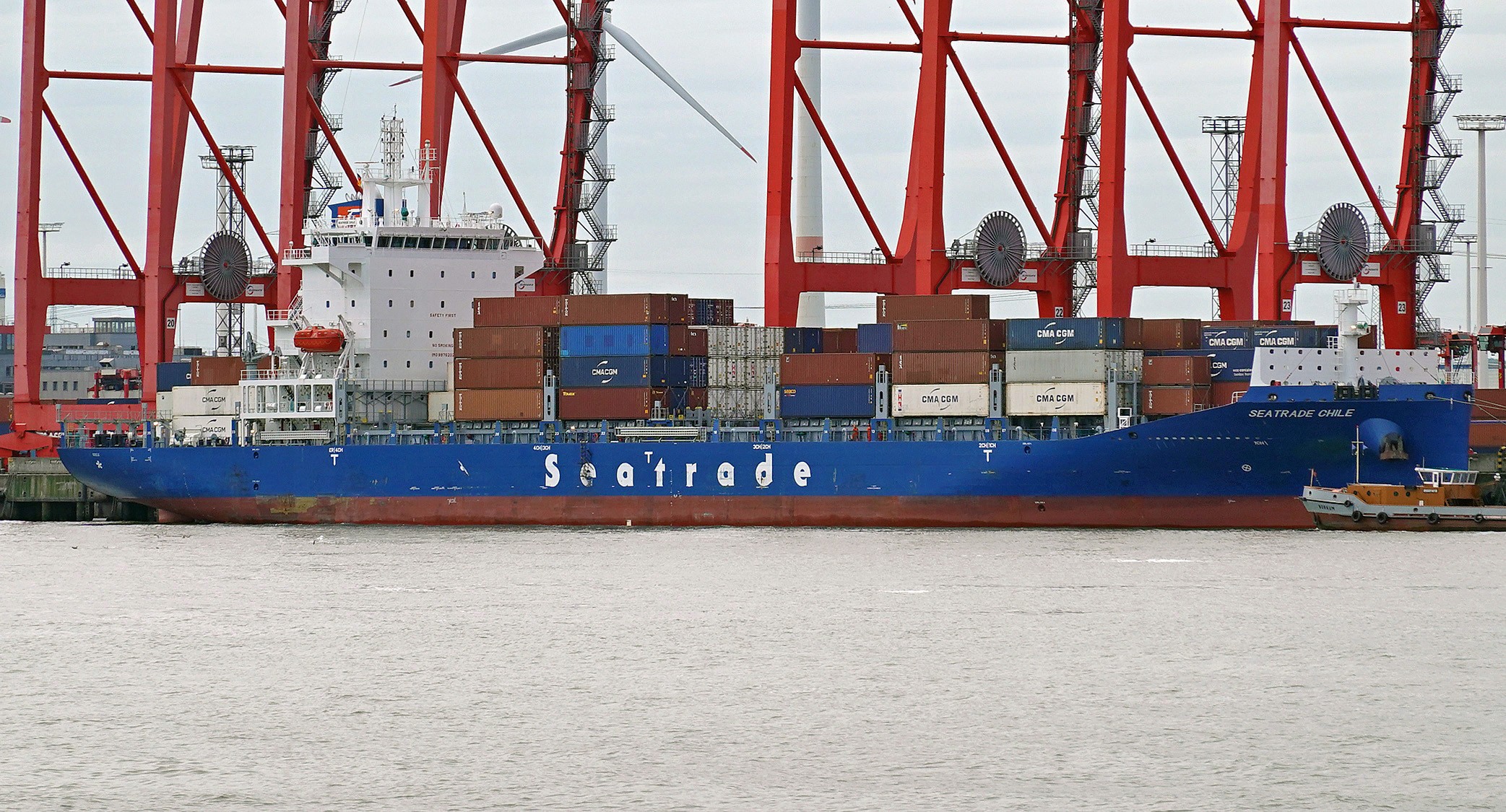 Thames Departure: SEATRADE CHILE      