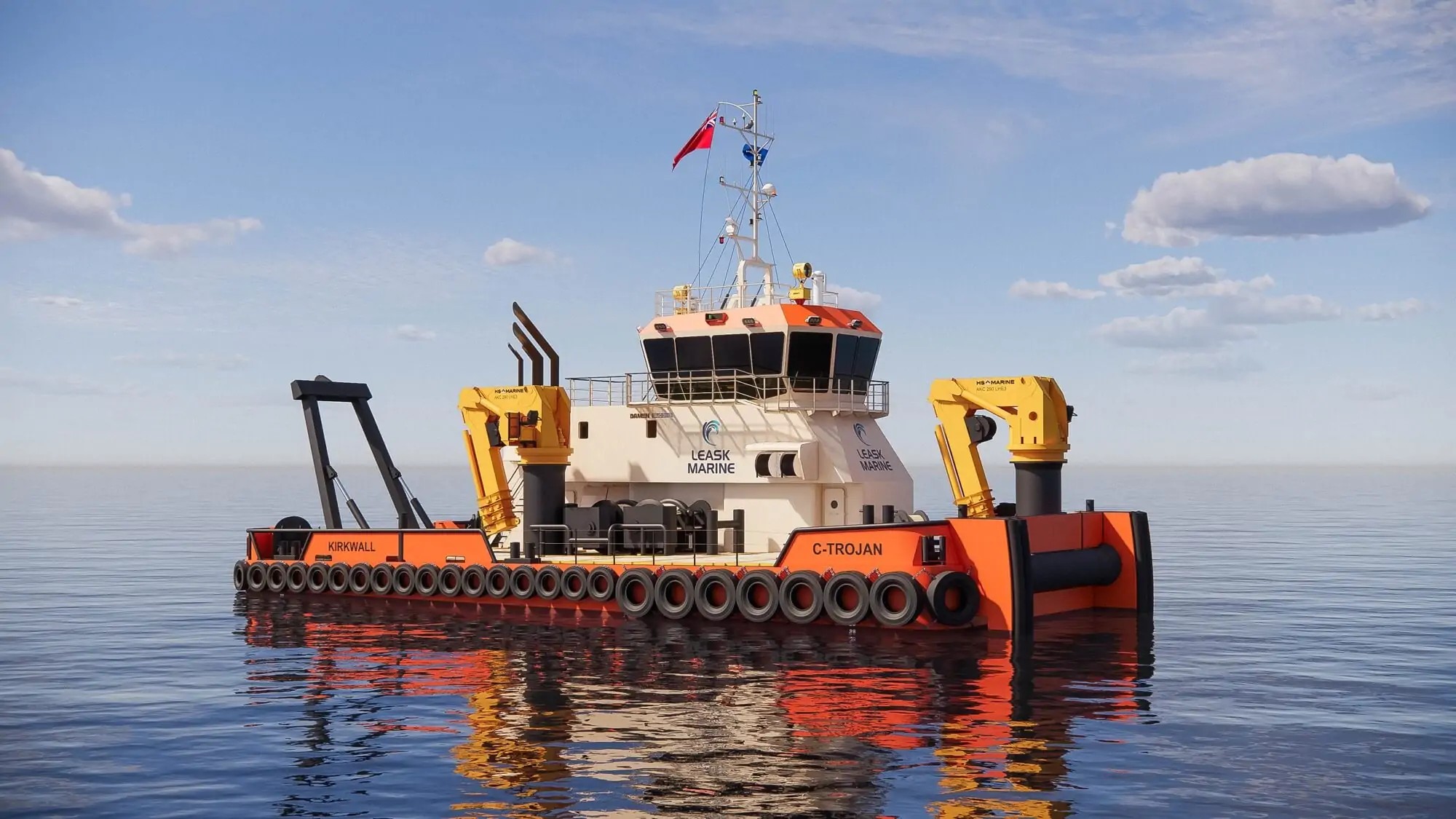  Scottish East Coast - C TROJAN             transiting Aberdeenshire Coast