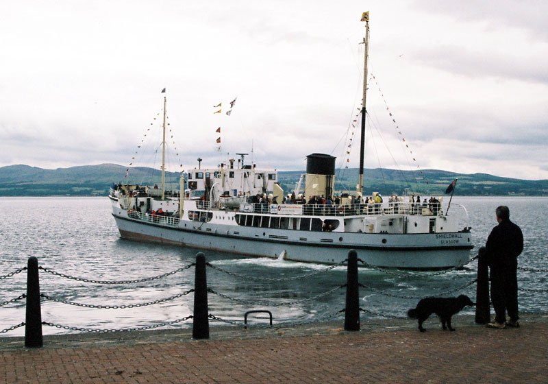 Southampton Arrival: SS SHIELDHALL