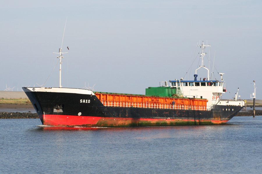  Irish Sea - GERMANICA HAV transiting Irish Sea off Wales
