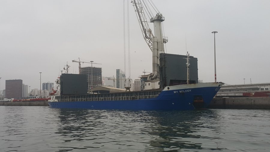  Irish Sea - MY MELODY            transiting Irish Sea off Wales