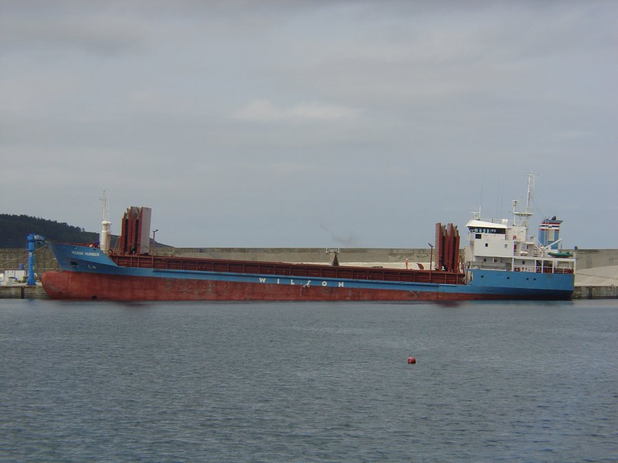 Transit: WILSON  HUMBER       entering English South Coast at The Dover Strait