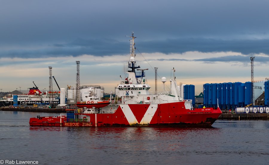  Scottish East Coast - VOS VICTORY transiting Aberdeenshire Coast