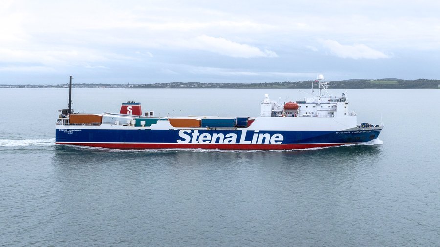 Dublin Arrival: STENA HIBERNIA