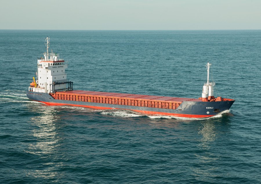 Transit: KERLI entering English South Coast at The Dover Strait