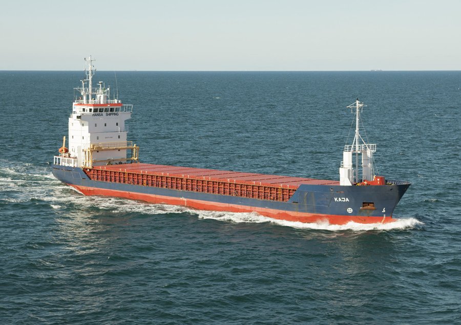 Transit: KAJA                 entering English South Coast at The Dover Strait