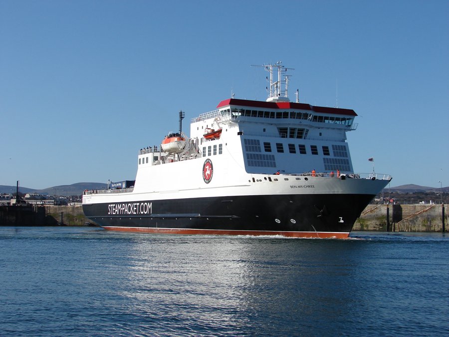  Irish Sea - BEN MY CHREE transiting St Georges Channel