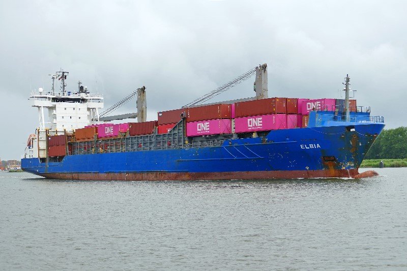 Transit: ELBIA                entering English South Coast at The Dover Strait