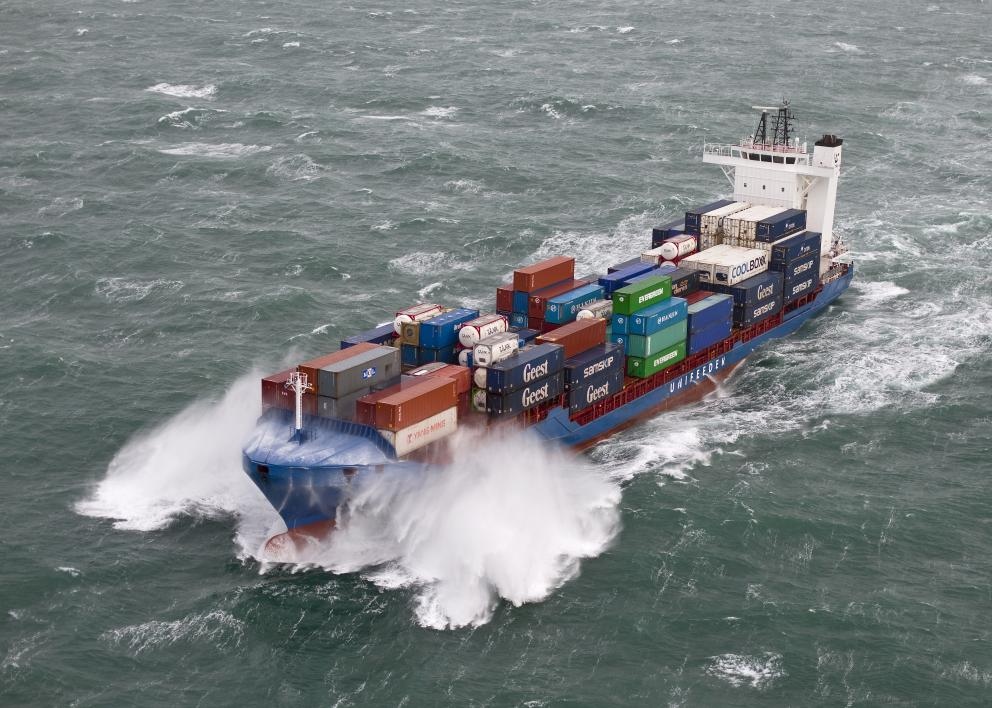  Irish Sea - SPICA J transiting Irish Sea off Wales