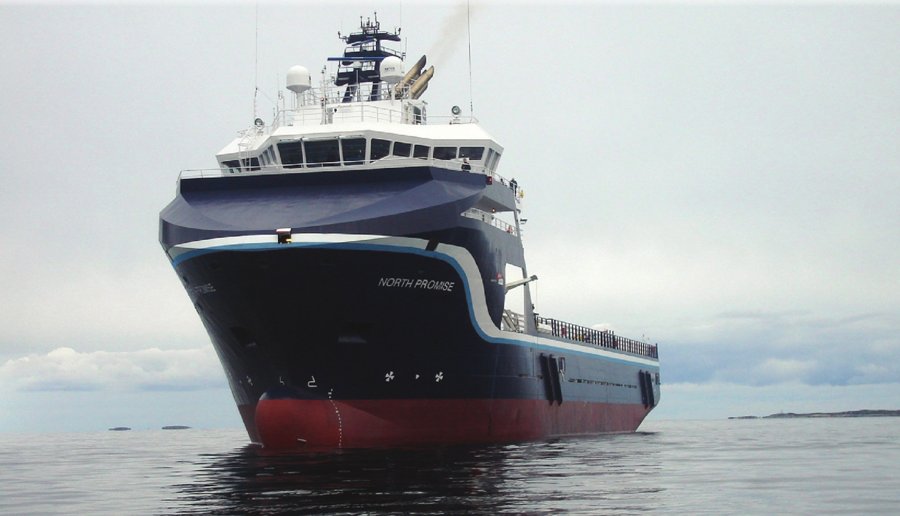  Scottish East Coast - NORTH PROMISE        transiting Aberdeenshire Coast