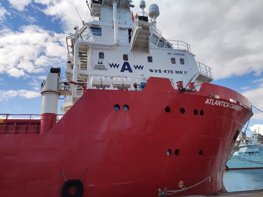  Scottish East Coast - ATLANTICA CARRIER transiting Aberdeenshire Coast