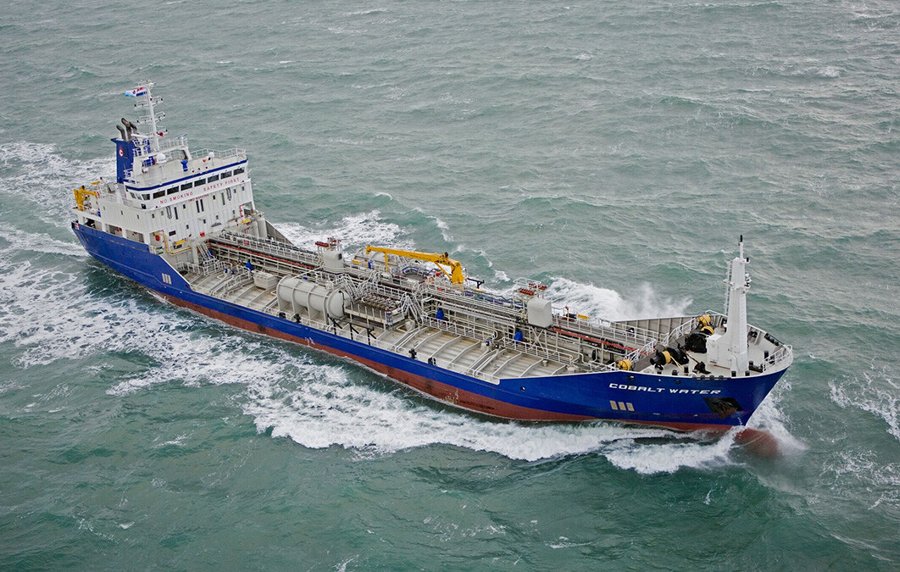 Transit: COBALTWATER          entering English South Coast at The Dover Strait