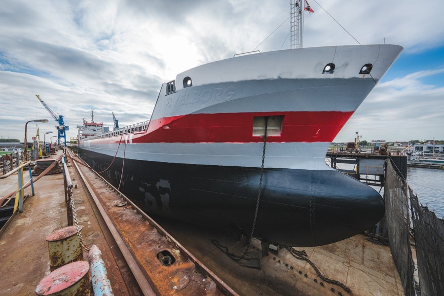  Scottish North Coast - FIVELBORG            transiting Thurso Coast