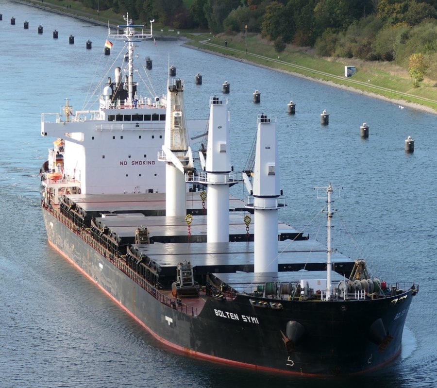 Transit: BOLTEN SYMI          entering English South Coast at The Dover Strait