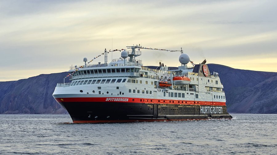 Photograph of the Expedition Cruise Ship: SPITSBERGEN          (IMO: 9434060). Documented in UK and Regional Shipping Movements.