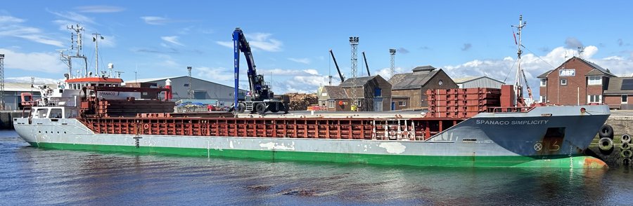 Medway Arrival: SPANACO SIMPLICITY  