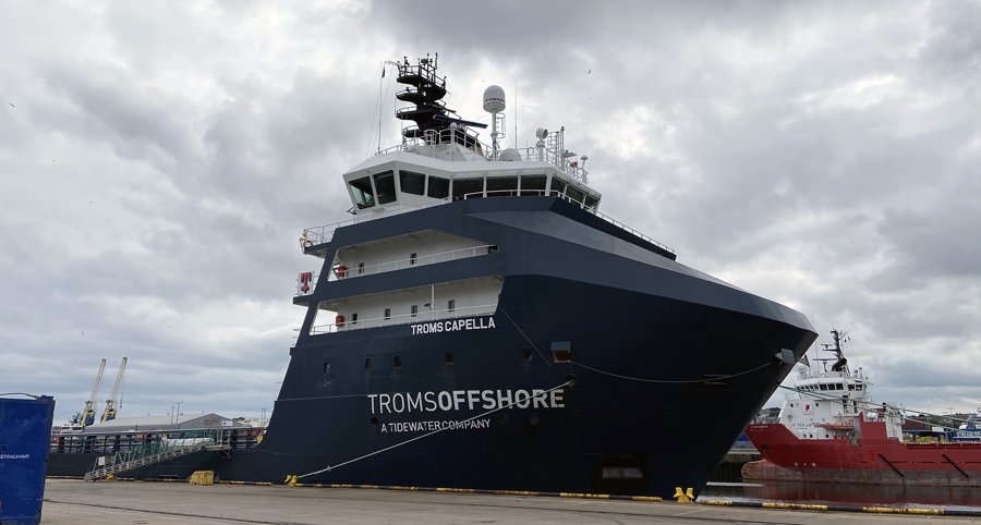 Aberdeen Departure: TROMS CAPELLA       