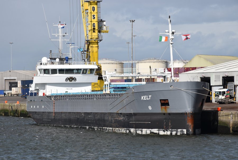  Irish Sea - DENBORG              transiting Irish Sea West of Man