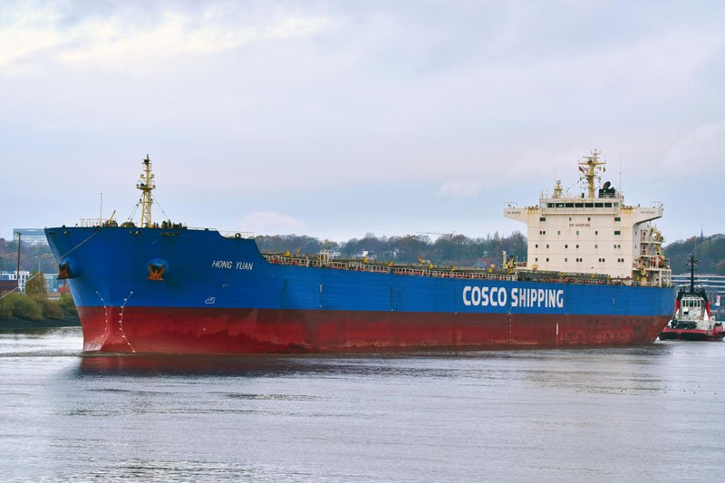 Transit: HONG  YUAN           entering English South Coast at The Dover Strait