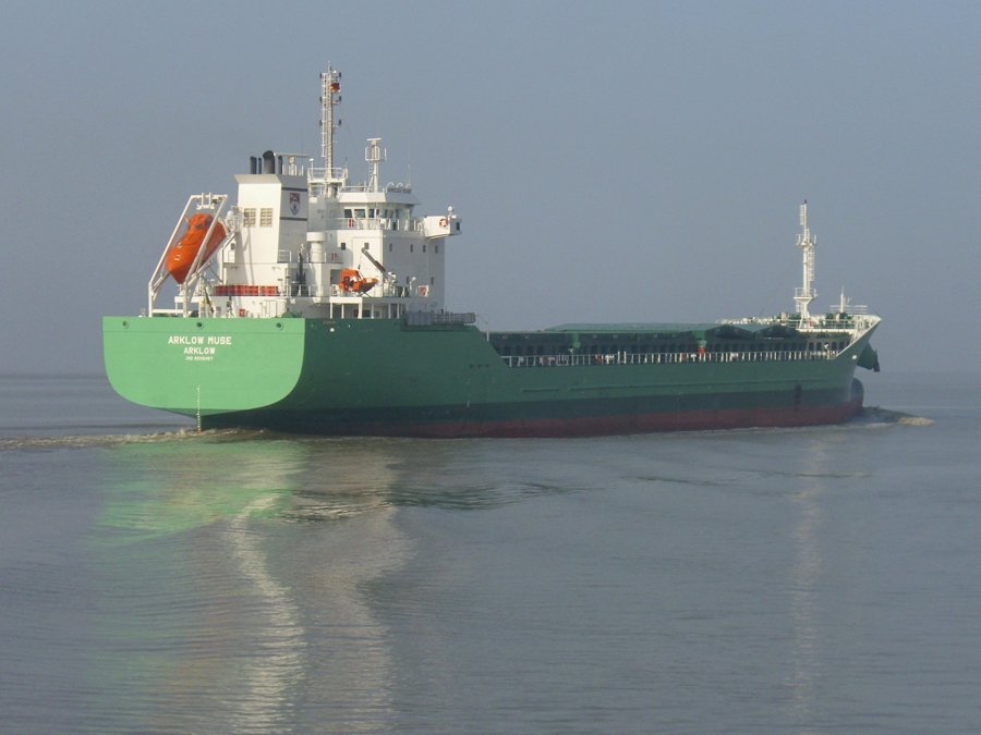 Transit: ARKLOW MUSE entering English South Coast at The Dover Strait