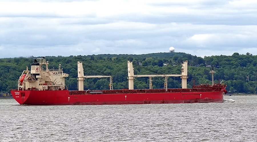 Cork Harbour Departure: FEDERAL MAYUMI      