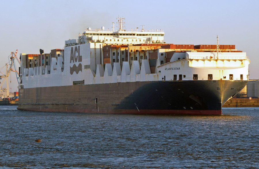 Mersey Arrival: ATLANTIC STAR       