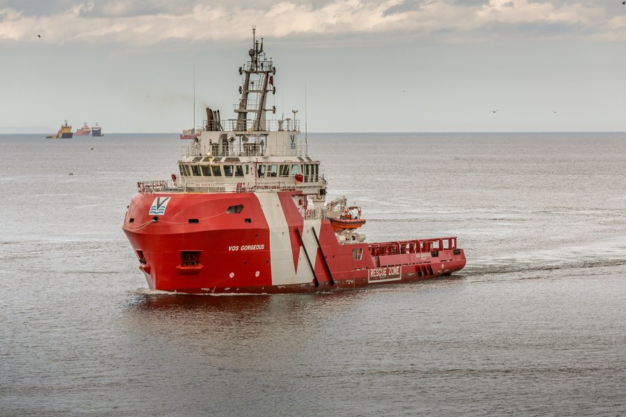  Scottish East Coast - VOS GORGEOUS   transiting Aberdeenshire Coast