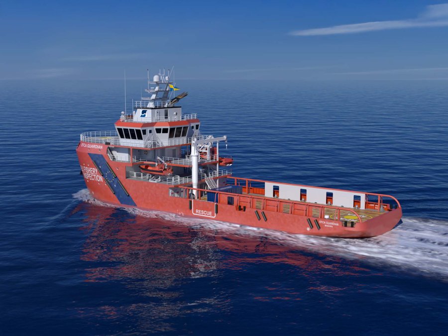 Transit: OCEAN GUARDIAN       entering English South Coast at The Dover Strait