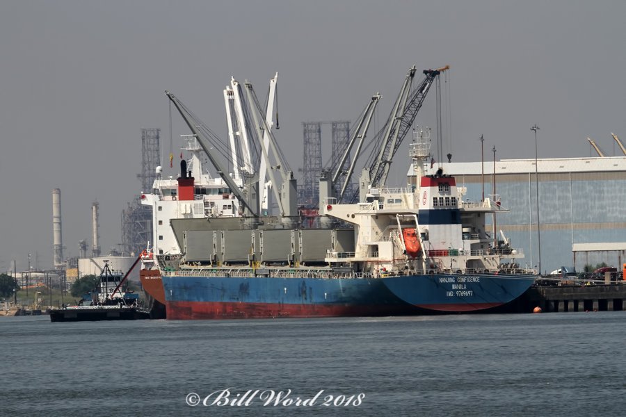 Transit: NANJING CONFIDENCE   entering English South Coast at The Dover Strait