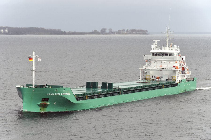 Transit: ARKLOW ARROW         entering English South Coast at The Dover Strait