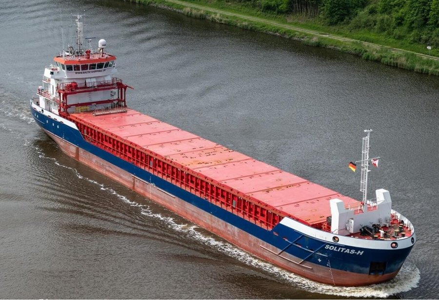  Irish Sea - SOLITAS-H            transiting Irish Sea West of Man