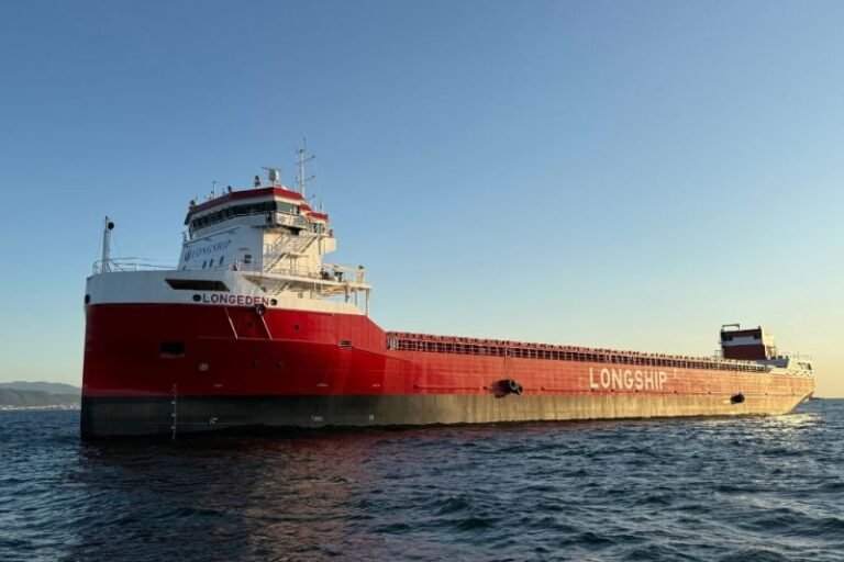 Transit: LONGEDEN             entering English South Coast at The Dover Strait